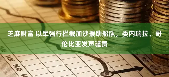 芝麻财富 以军强行拦截加沙援助船队，委内瑞拉、哥伦比亚发声谴责